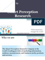 Smart Perception Research: Introduction To