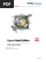 EAME OPERA PMS Utilities Description V4