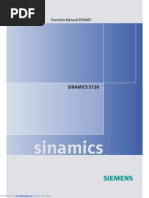 Sinamics s120 Function Manual