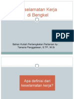 Kuliah 3. Keselamatan Kerja Di Bengkel
