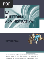 Auditoria administrativa