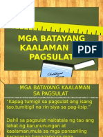 1-Batayang Kaalaman Sa Pagsulat