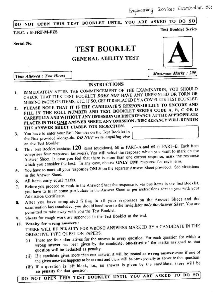 General Ability Test - 2 PDF | PDF