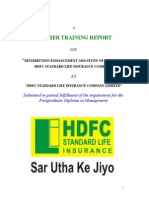 Project on HDFC Standard Life Insurance Company