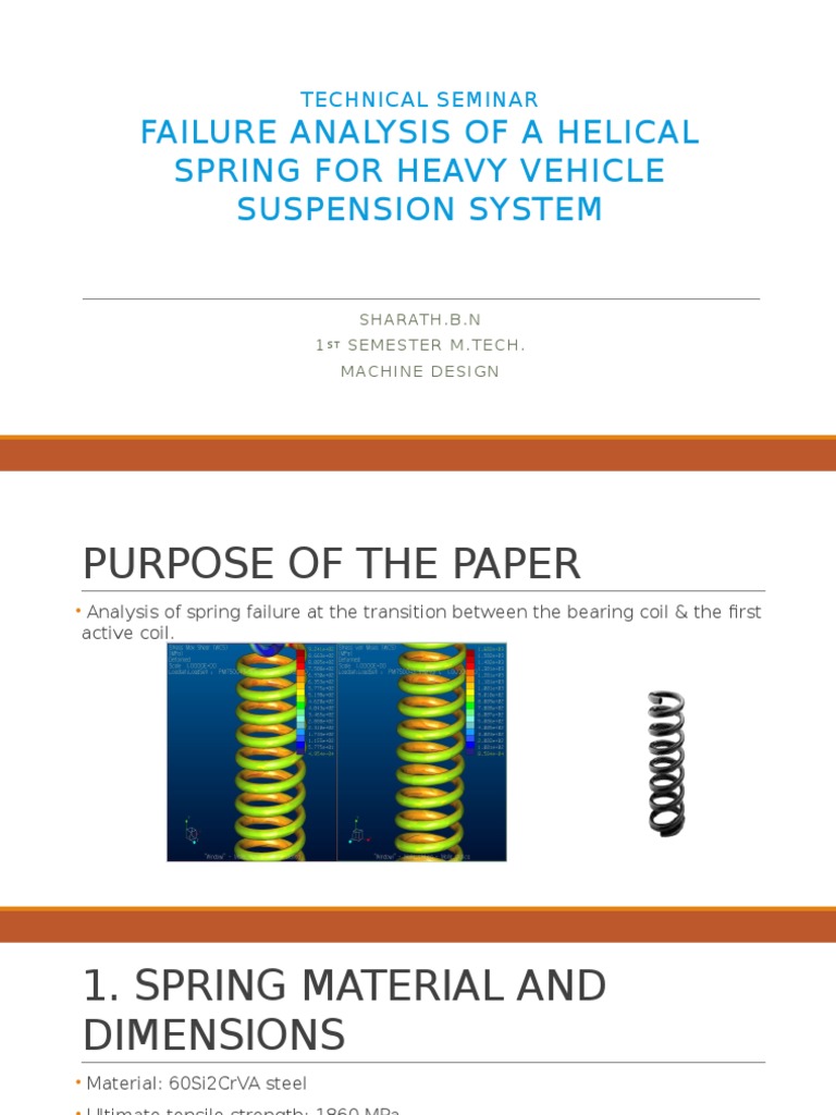 Failure of Helical Springs. PDF