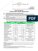 En 15376 European Fuel Alcohol Specifications (Itec)