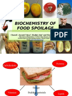 Biochemistry of Food Spolaige