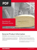 ROCKWOOL RockTech B (Blanket) Series LR PDF