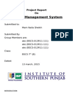 Library Mangement System Report