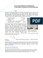 Conductivity and Crystallinity of Polyethylene Oxide