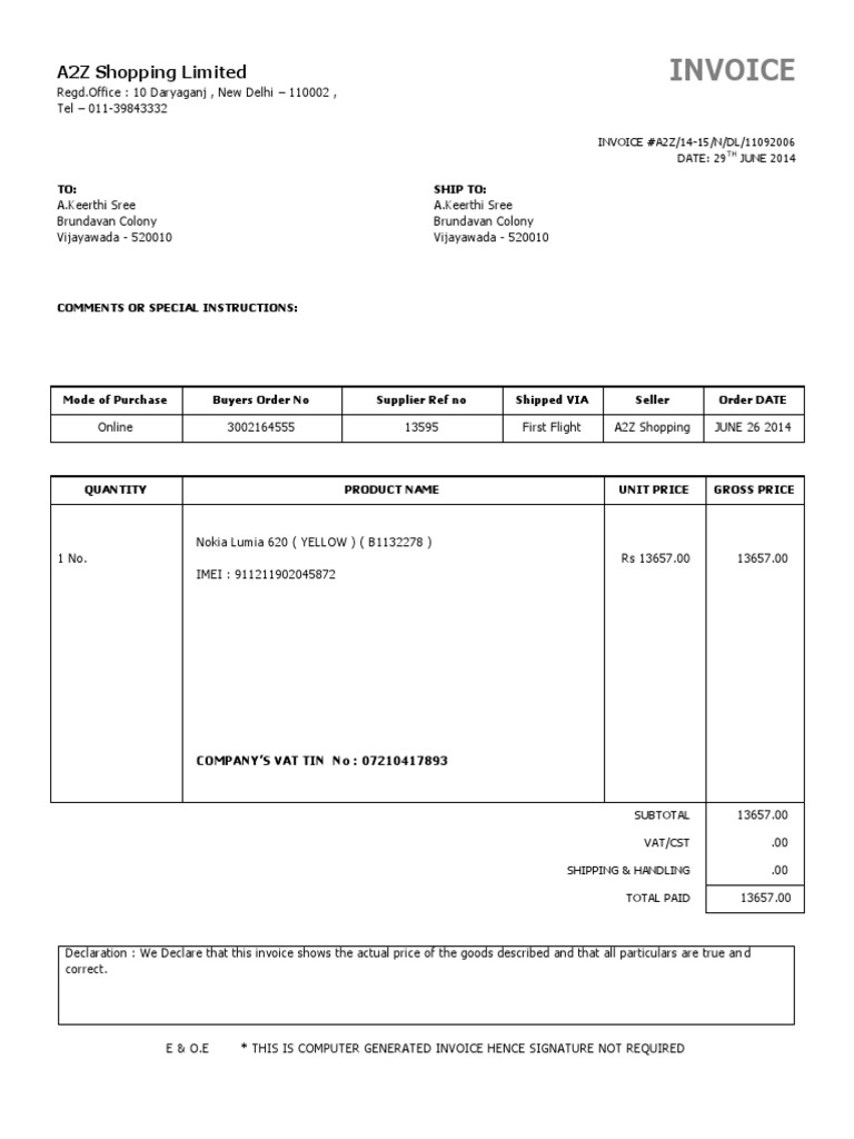 Order Finalaada | PDF | Finance & Money Management