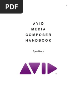 Avid Media Handbook
