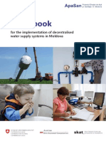 Guidebook For The Implementation of Decentralised Water Supply Systems in Moldova