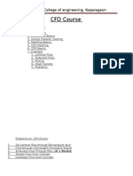 CFD Course: Sanjivani College of Engineering, Koparagaon