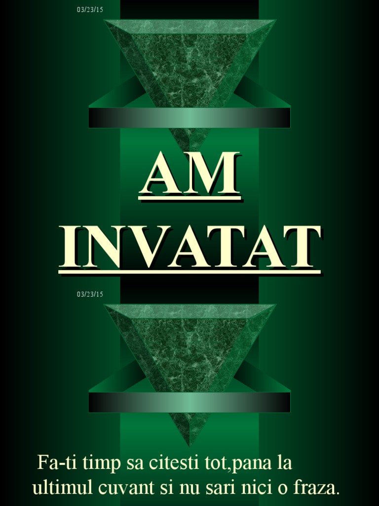 Am Invatat C | PDF