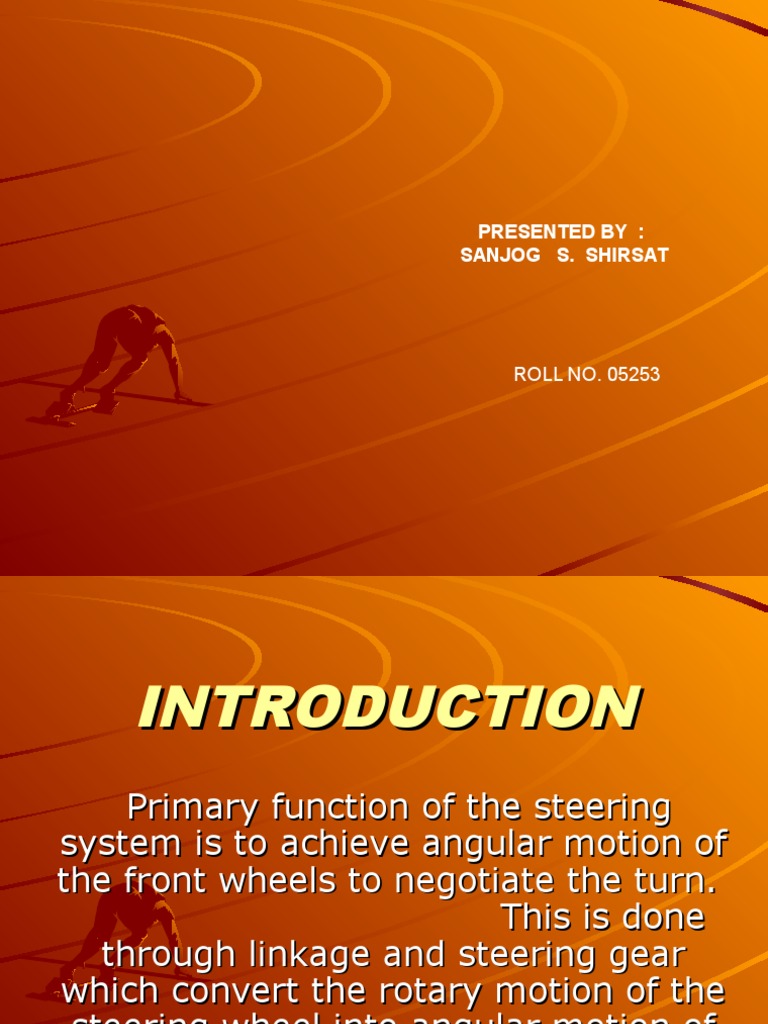 Overview of Automotive Steering Systems | PDF | Technology & Engineering