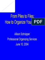2003-4 NLS 10 - How To Organize Your Office