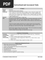 Formative Instructional and Assessment Tasks: Gtask2