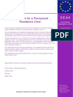 EEA 4 Permanent Residence 06-14