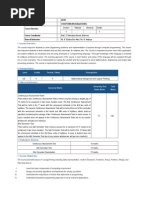 I. Course Overview:: Course Code: A1501 Course Title: Computer Programming Course Structure