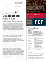Dialogic Organization Development August 6, 2015 Vancouver, BC, Canada