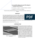 comparison between wet HF etching and vapor HF etching