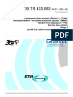 ETSI TS 123 053: Technical Specification