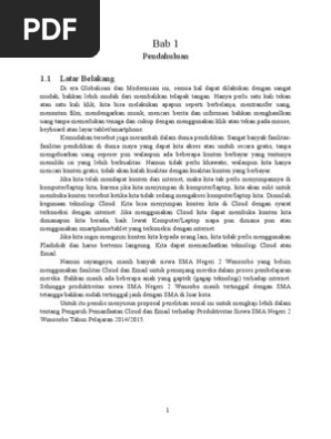 Contoh Proposal Penelitian Sosial Sosiologi Sma