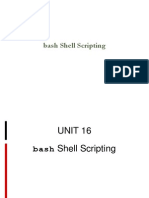 16 Bash Shell Scripting PDF