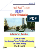 Numerical Heat Transfer Chapter 1 Introduction: Instructor Tao, Wen-Quan