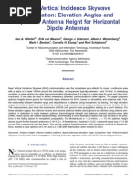 Download Near Vertical Incidence Skywave Propagation Elevation Angles and Optimum Antenna Height for Horizontal Dipole Antennas by Sesha Dre SN259668358 doc pdf