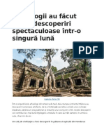 Arheologii Au Făcut Şapte Descoperiri Spectaculoase Într-O Singură Lună