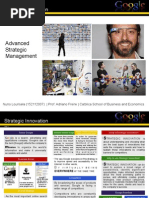 Strategic Innovation Report - Google