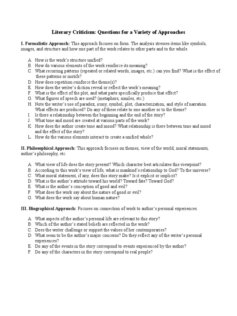 Genre criticism example image