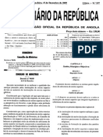 Decreto 90/09 Do Subsistema Do Ensino Superior Angolano