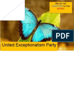 United Exceptionalism Party Propaganda