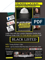 Blacklist Book Leaflet