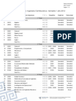 Listado Asignaturas ICM