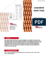 Concrete Roof Tile Manual