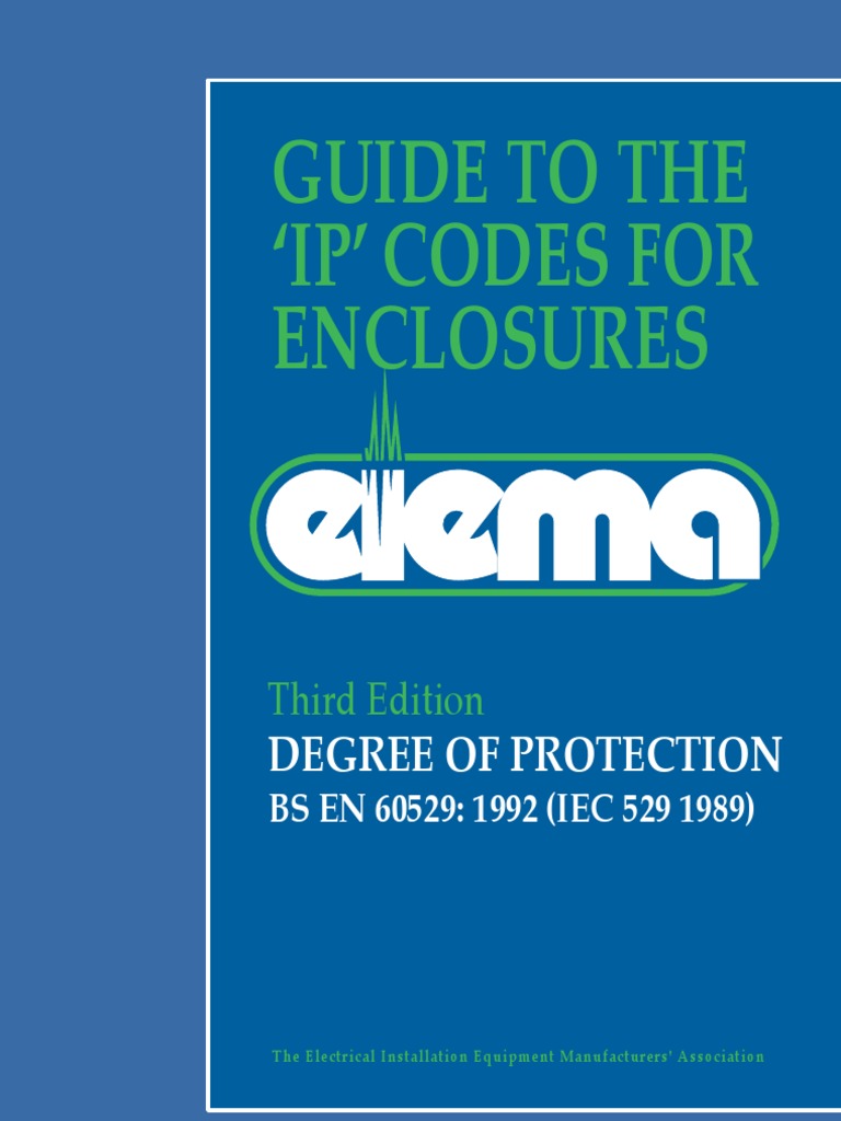Guide To The Ip' Codes For Enclosures PDF