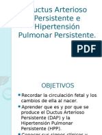 Ductus Arterioso Persistente e Hipertensión Pulmonar Persistente