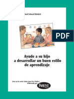 Ayude a Su Hijo a Desarrollar Un Buen Estilo de Aprendizaje