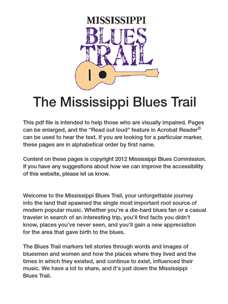 The Mississipi Rail Train | PDF | Blues | African American Music