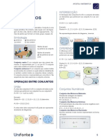 APOSTILA MATEMÁTICA - INTERSECÇÃO E CONJUNTOS