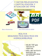 Los Hidrocarburos en Bolivia Cifras y Datos Relevantes de La Capitalización y Privatización de Ypfb Ca2002
