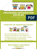 Programa Integración Escolar