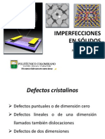 Unidad 2-4 Imperfecciones en Solidos