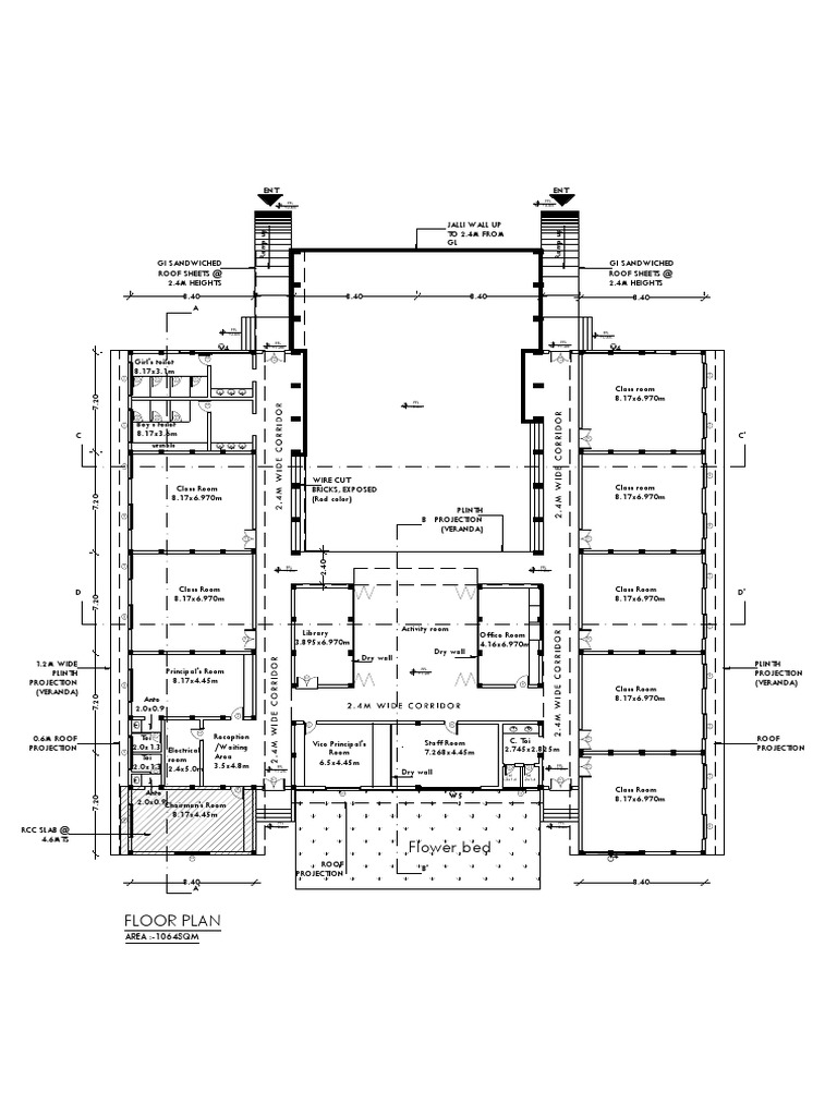 School Building Layout Plan | PDF | Technology & Engineering