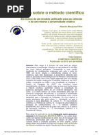 Teoria Sobre o Método Científico