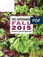 The Experiment Fall 2015 Catalog